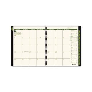  Monthly Professional Planner, 13 Months (Jan Jan), Green Cover, 2013