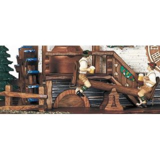 Schneider 17 Bavarian Chalet with Beer Drinkers, Dancing Couple and