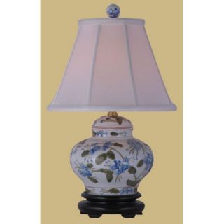 Oriental Furniture 15 Porcelain Jar Lamp   LMP LPBLDX087E