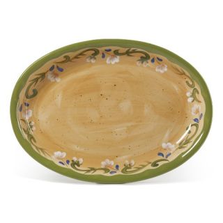 Tuscany Floral 16 Piece Dinnerware Set in Sand