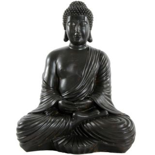 17 Large Japanese Sitting Buddha Statue