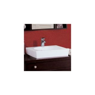 Classically Redefined 19 Square Ceramic Vessel Sink