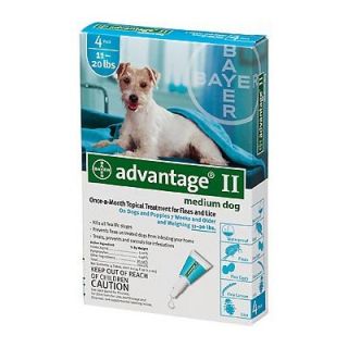 Advantage Flea Treatment for Dogs 21 55 lbs (4 Pack)