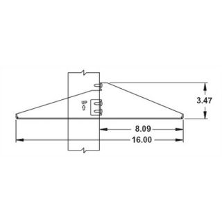 Chatsworth Low Profile Shelf for 19 Racks  