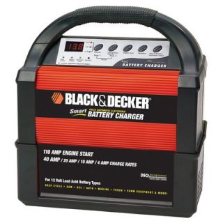 Black & Decker 4/10/20/40/110 Amp Battery Charger  