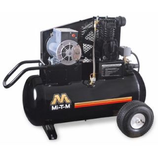 Mi T M 2 HP Electric / 20 Gallon Single Stage Wheelbarrow Air