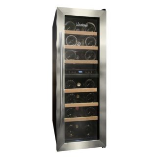 VT 21 2 Zone Thermoelectric Wine Cooler with Stainless Trim