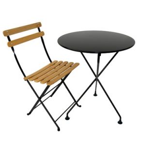 Furniture Designhouse European Café 24 3 leg Folding Bistro Table