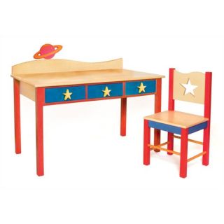 Star Rocket 24 W Writing Desk and Chair Set