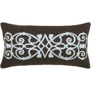 Rizzy Home T 3832 21 Decorative Pillow in Brown / Blue
