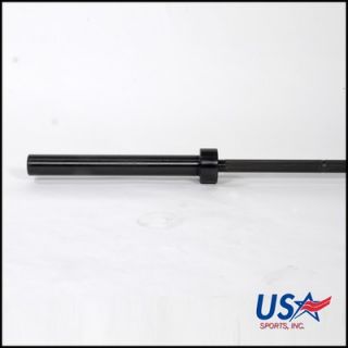 USA Sports by Troy Barbell 86 Olympic Bar in Black