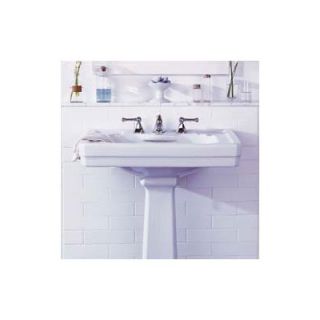 Porcher Lutezia 24 Bathroom Sink Basin in White   04558 00.001