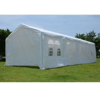 Aosom 26 x 16 Heavy Duty Carport Canopy Tent   5662 0133