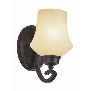 TransGlobe Lighting New Century Wall Sconce in Antique Bronze