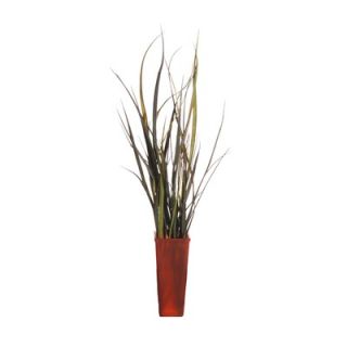 Vickerman Floral 29 Artificial Potted Grass in Green