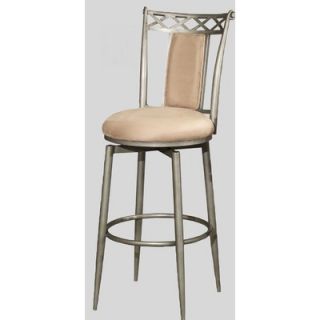 Chintaly 26 Swivel Memory Return Counter Stool with