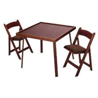 Kestell Furniture 35 Oak Folding Domino & Game Table   O DT35   X