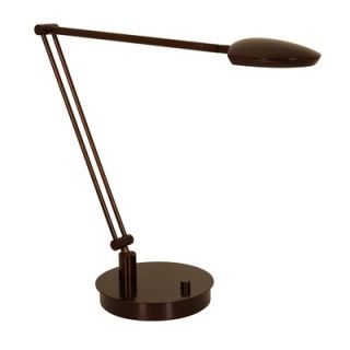 Mondoluz Pelle 29 Table Lamp in Urban Bronze   10015 UB
