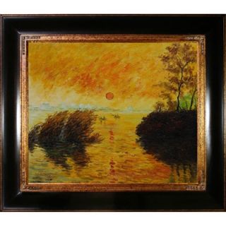  Seine Canvas Art by Claude Monet Impressionism   35 X 31