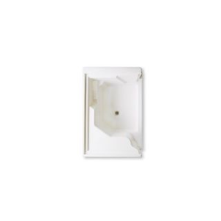 Americh Acrylic Single Threshold Square Shower Base   A3232ST WH