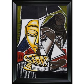  Lisant Canvas Art by Pablo Picasso Abstract   46 X 36