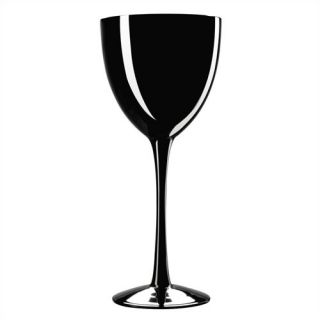 Black Wine & Champagne Glasses
