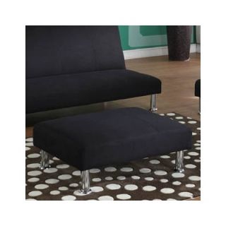 Lexington Regents Row Covington Ottoman in Black   7885 44 01