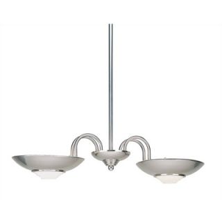 Lite Source Ricco Pendants in Steel and Frost   LS 1070PS