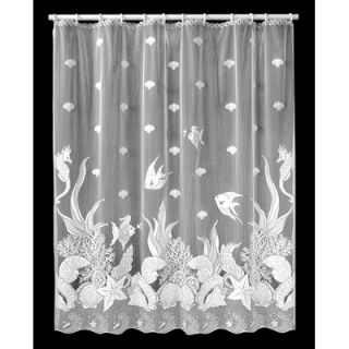 Heritage Lace Seascape Shower Curtain   6155W OC