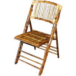 Commercial Seating Products Bamboo Folding Chair   BO 101 SB