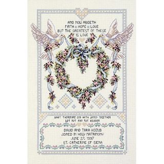 Janlynn Wedding Doves Counted Cross Stitch   080 0438