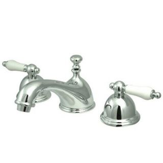Elements of Design Centerset Bathroom Faucet with Double Lever Handles