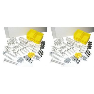Triton Products DuraHook Steel/Plastic Pegboard Mounting & Spacer Kit