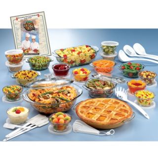 Anchor Hocking Anchor Hocking 50 Piece Expressions Deluxe Ovenware Set
