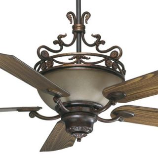 Quorum 56 Turino 5 Blade Ceiling Fan with Wall Control   63565 44