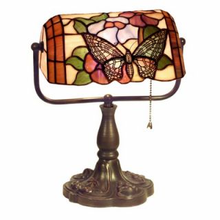 Warehouse of Tiffany Banker Butterfly Desk Lamp   KS61+MB51