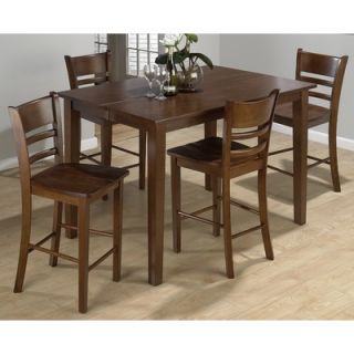 Jofran Camden Counter Height Dining Table in Bailey Brown   850C 54