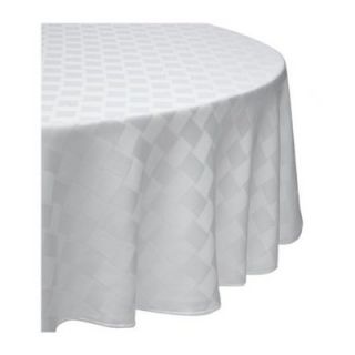 Bardwil Tablecloths 60 Reflections Table Cloth in White