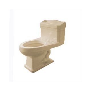 Series 1940 1 Piece Elongated Toilet in Biscuit