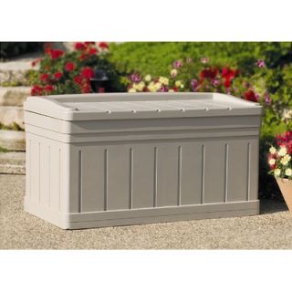 Suncast Resin Deluxe Deck Box with Seat