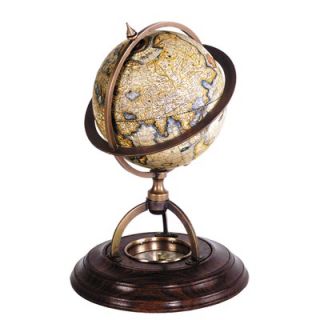 Authentic Models Terrestrial Globe with Compass