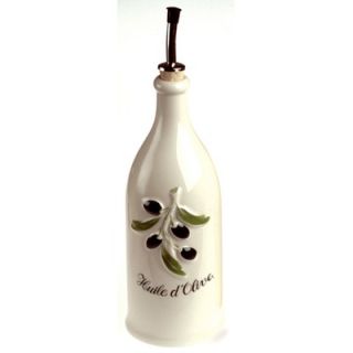 Revol Grands Classique 8.75 oz. Decorative Olive Oil Bottle   Cream