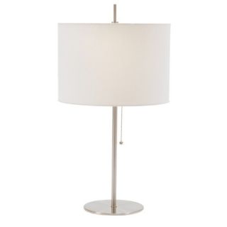 Fangio Table Lamp in Brushed Steel   34290TBS