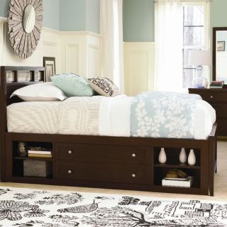 Free Style Low Profile Storage Bed with Storage Unit Bedroom Set