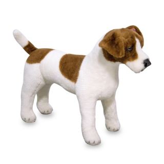 Plush Jack Russell Terrier Stuffed Dog