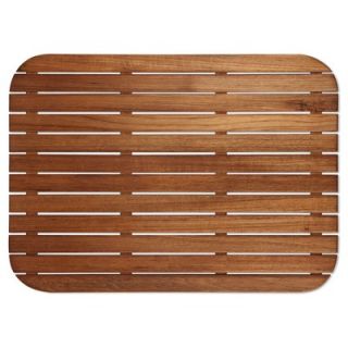 Teak Shower Mat with Rounded Corners   TMR