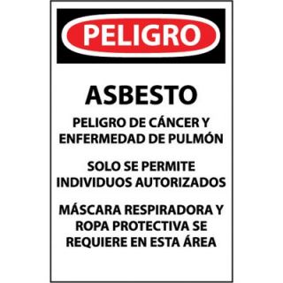 National Marker X 11 Danger Asbestos… Hard Paper Hazardous