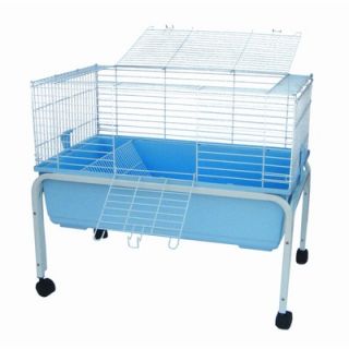 YML Small Animal Cage with Stand in Blue   SA3220_STD