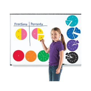 Learning Resources Double Sided Magnetic Fraction Circle