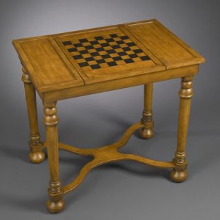 Fairfield Chair Game Table in Old English Wood   8199 87